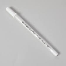 Clover White Marking Pen (fine)