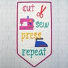 Tied with a Ribbon Designs - Cut, Sew, Press, Repeat