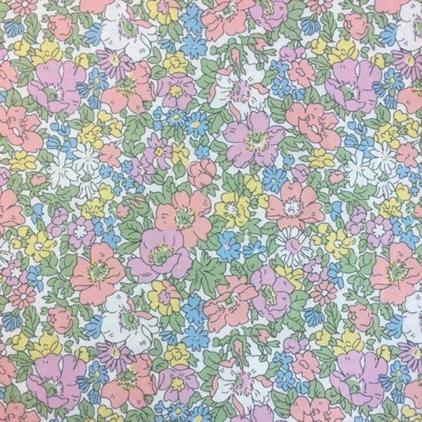 Cottage Garden Cosmos Meadow - Liberty of London Fabric