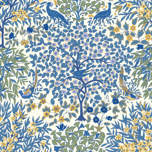 Orchard Garden Pheasant Forest - Liberty of London Fabric