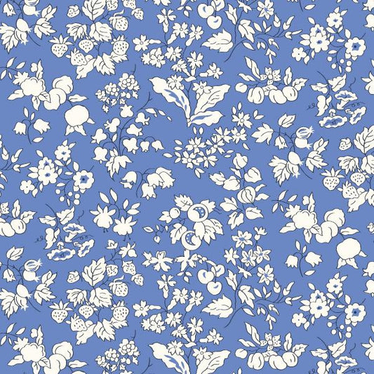 Orchard Garden Fruit Silhouette - Liberty of London Fabric