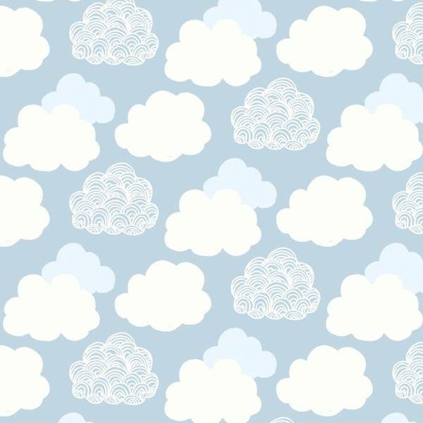 Adventures in the Sky Cloudcover - Liberty of London Fabric