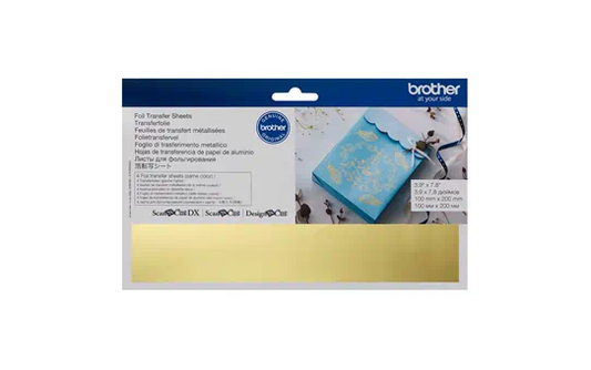 brother ScanNCut Foil Transfer Sheets - Gold