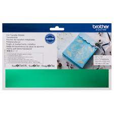 brother ScanNCut Foil Transfer Sheets - Green