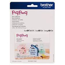 brother  ScanNCut Pigpong Box Collection