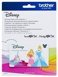 brother ScanNCut Princess Paper Craft Collection 1