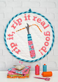 Tied with a Ribbon Designs - Rip It! Mini Quilt