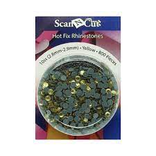 brother ScanNCut Yellow Rhinestones 10SS Refill Pack