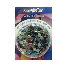 brother ScanNCut Multi Colour Rhinestones 16SS Refill Pack