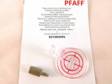 Pfaff free motion echo quilting foot