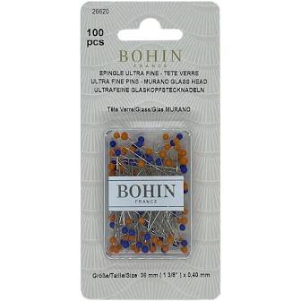Bohin - Ultra Fine Glass Head Pins