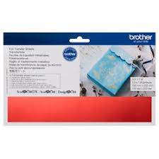 brother ScanNCut Foil Transfer Sheets - Red